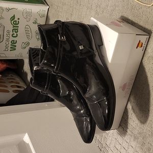 Booties , patent leather , great condition,  gently used maybe worn twice